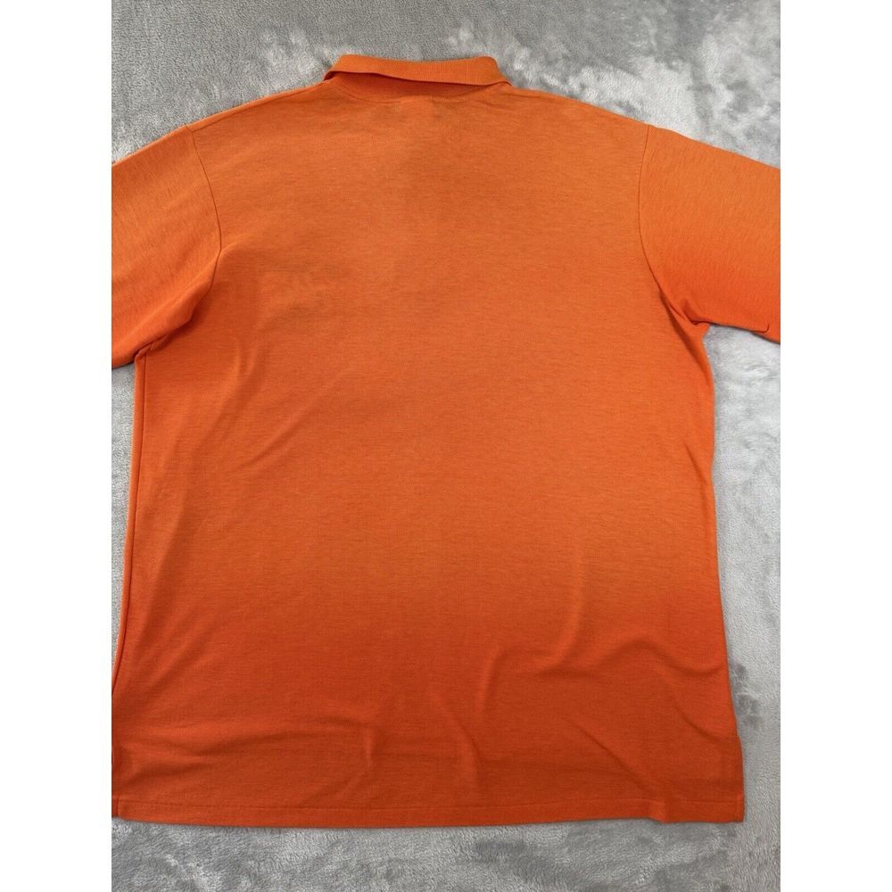 Clemson Tigers Champion Shirt Mens 2XL Orange Polo Made In USA Vintage 90s - Picture 15 of 15
